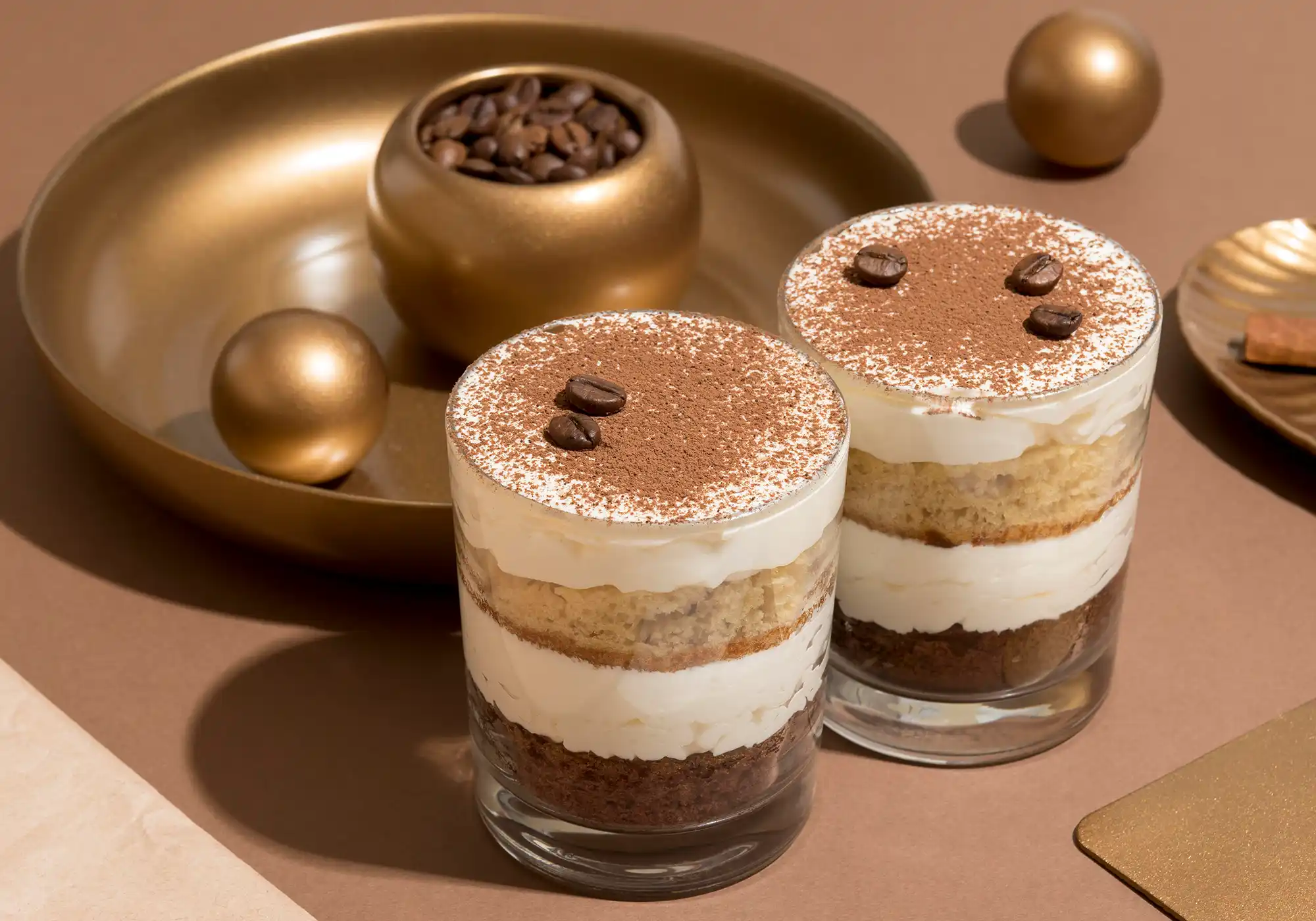Hot and cold dessert powder